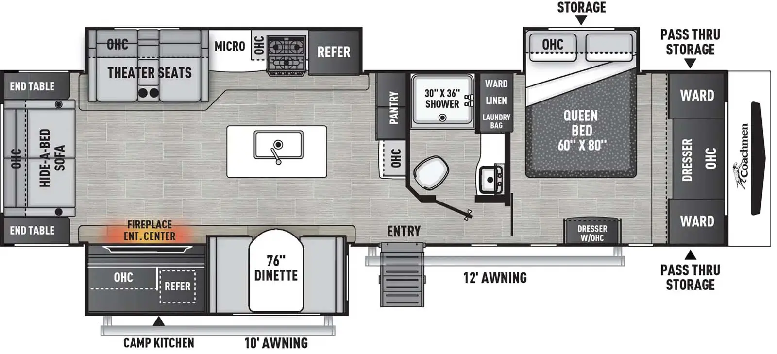 324RLDSLE Floorplan Image